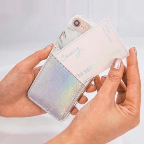 Silver Phone Pocket